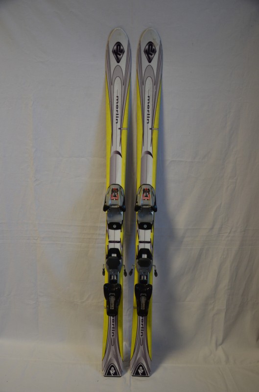 Dětské malé lyže K2 Merlin 120cm s vázáním Marker logic 4,5 - prodám